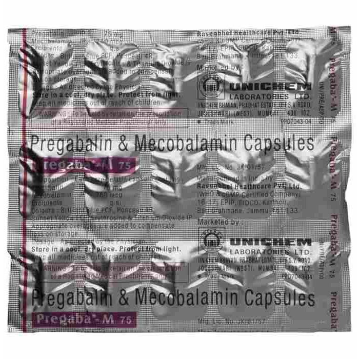 Pregaba-M 75 Capsule 4