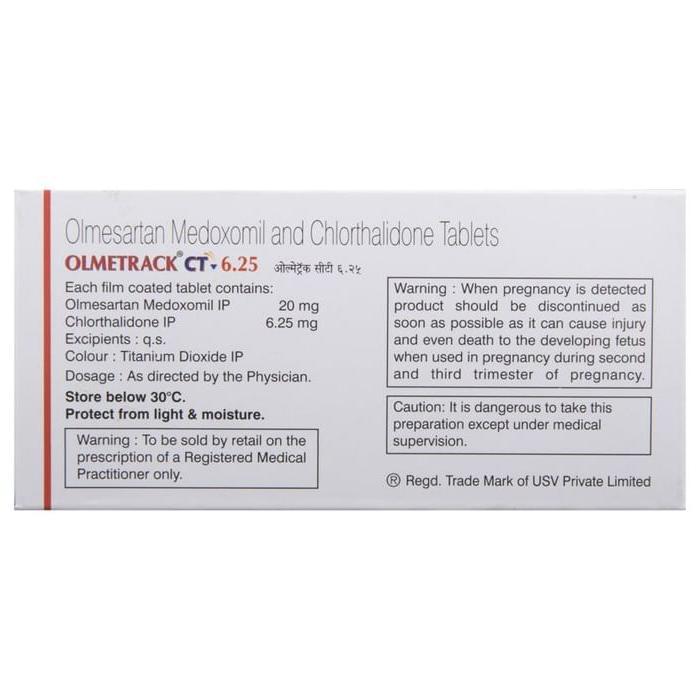 Olmetrack CT 6.25 Tablet 3