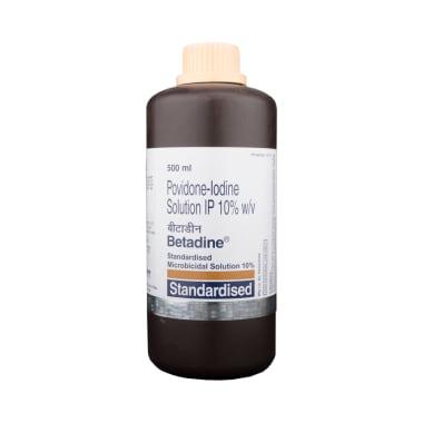 Betadine 10 % Solution 500 Ml 1