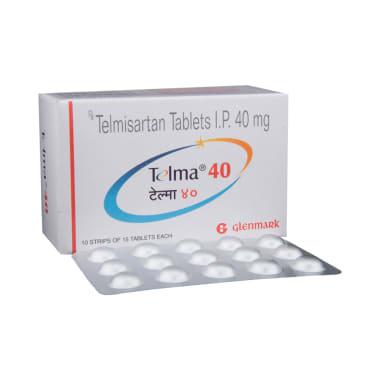 Telma 40 Tablet 1