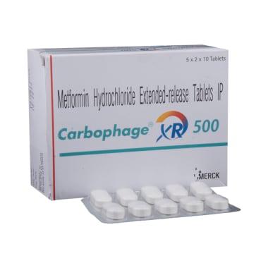 Carbophage XR 500 Tablet 1