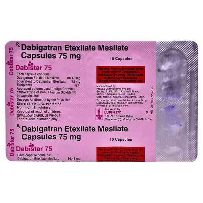 Dabistar 75mg Capsule 3