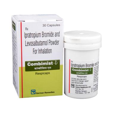 Combimist L 100/40 Mcg Respicap 30 1