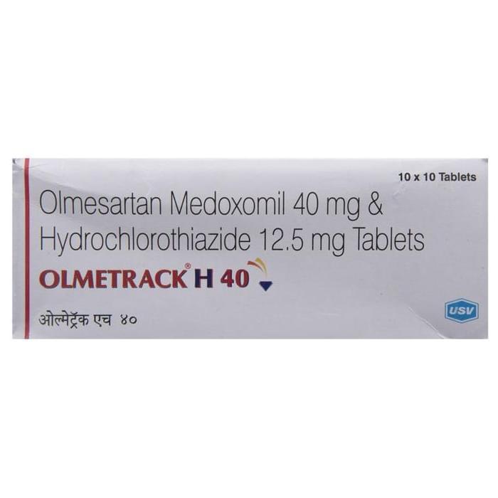 Olmetrack H 40 Tablet 2