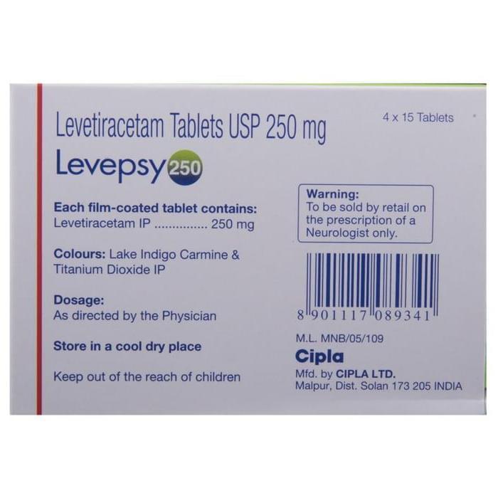 Levepsy 250 Tablet 3