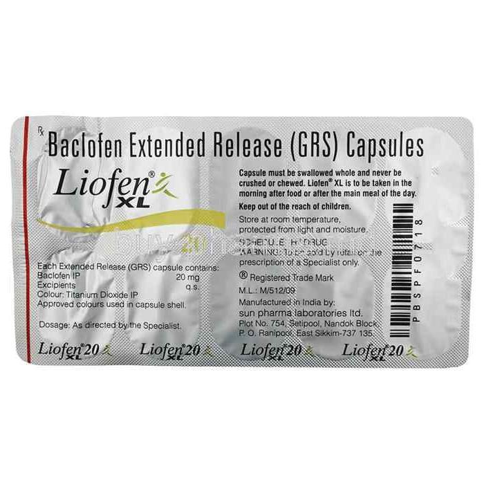 Liofen Xl 40 Mg Capsule 2