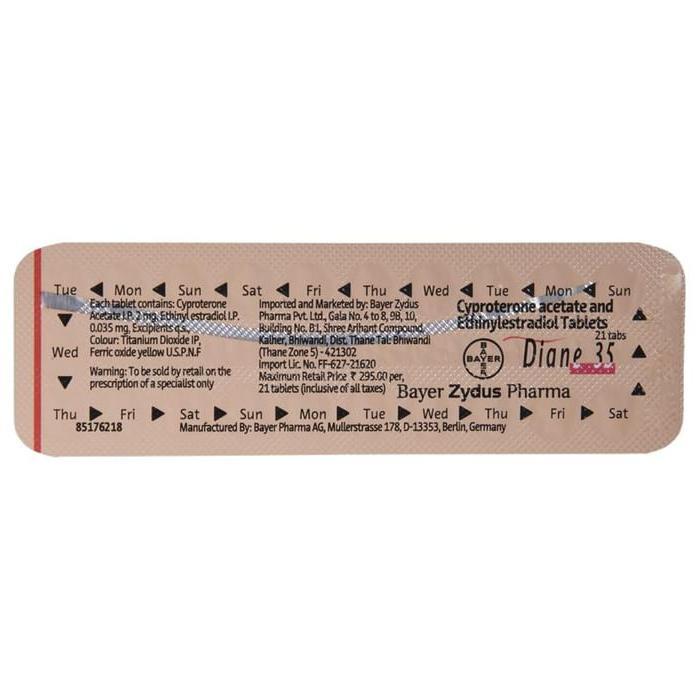 Diane 35 Tablet 5