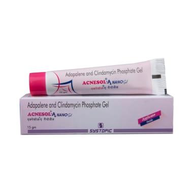 Acnesol A Nano 0.1/1 % Gel 15 Gm