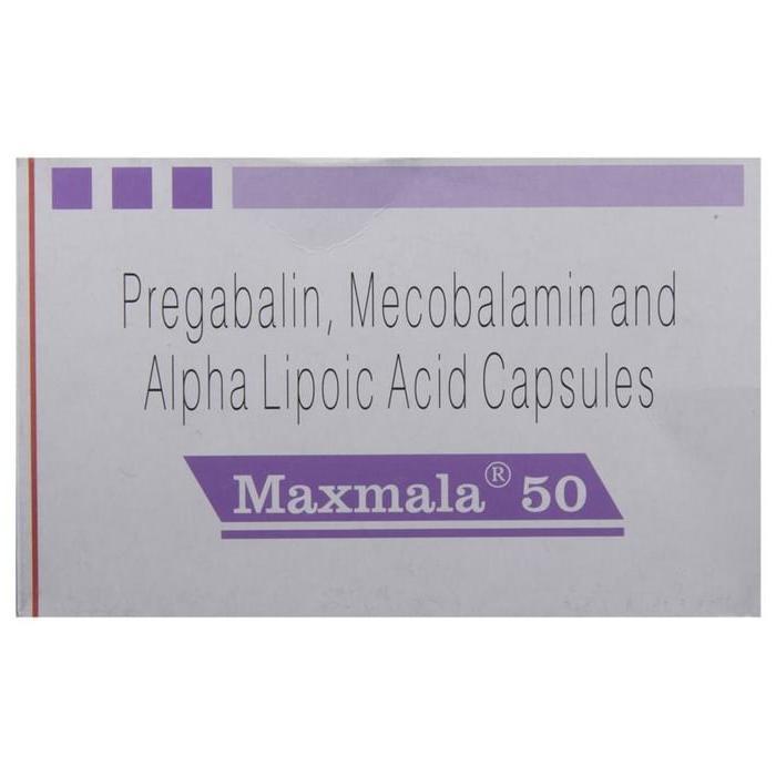 Maxmala 50 Mg/750 Mcg/100 Mg Capsule 10 50Mg/750 Mcg/100 Mg Capsule 10 2