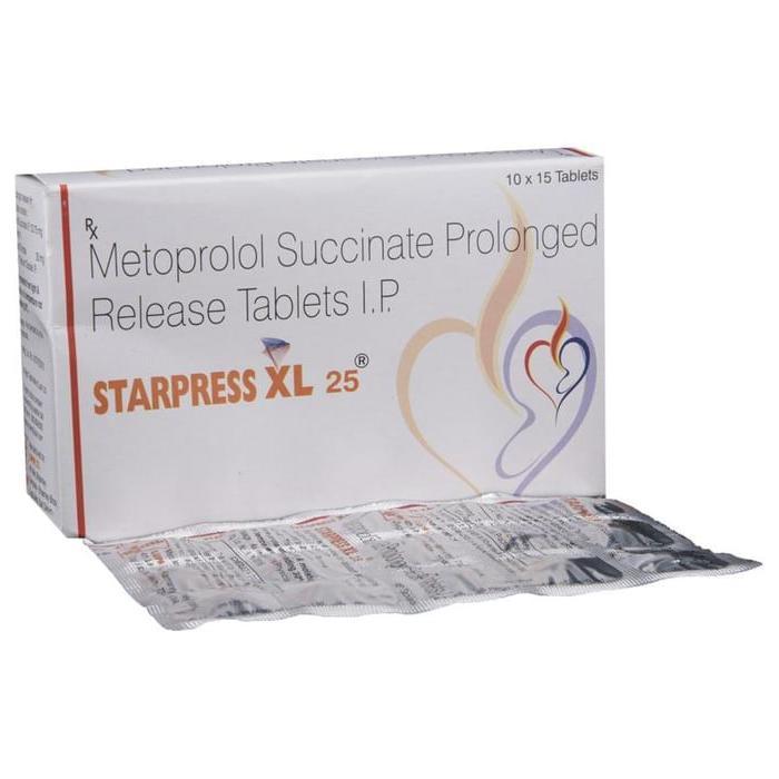 Starpress Xl 25mg Strip Of 15 Tablets 1
