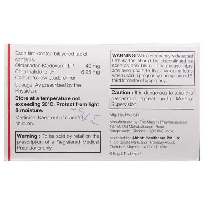 Winbp CT 40/6.25 Tablet 4