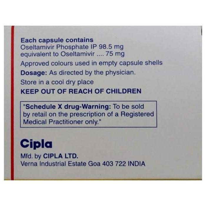 Antiflu 75mg Capsule 2