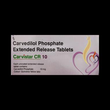 Carvistar Cr 10mg Tab 10's 1
