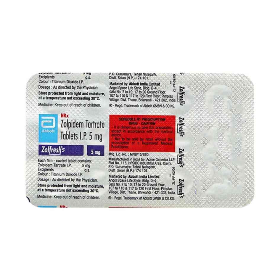 Zolfresh 5 Tablet 3