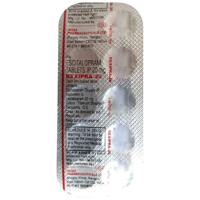 Rexipra 20 Tablet 3