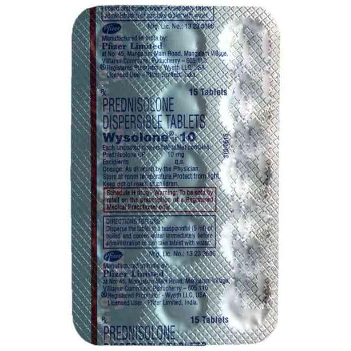 Wysolone 10 Tablet DT 3