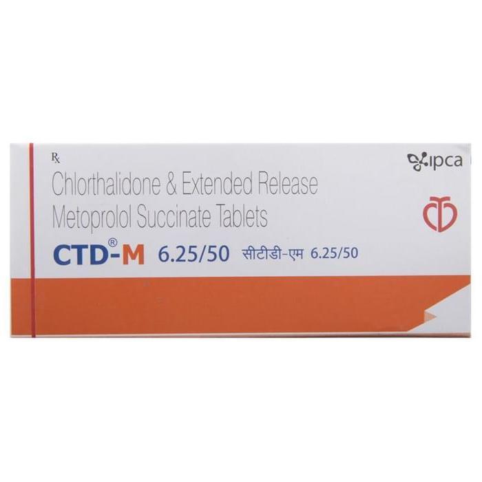 CTD-M 6.25/50 Tablet ER 2