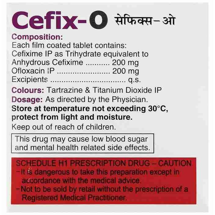 Cefix-O  Tablet 2