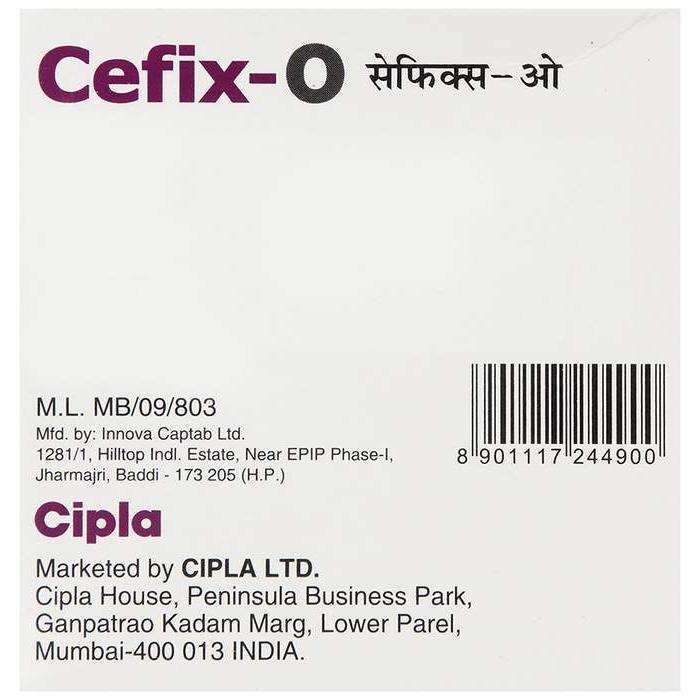Cefix-O  Tablet 3