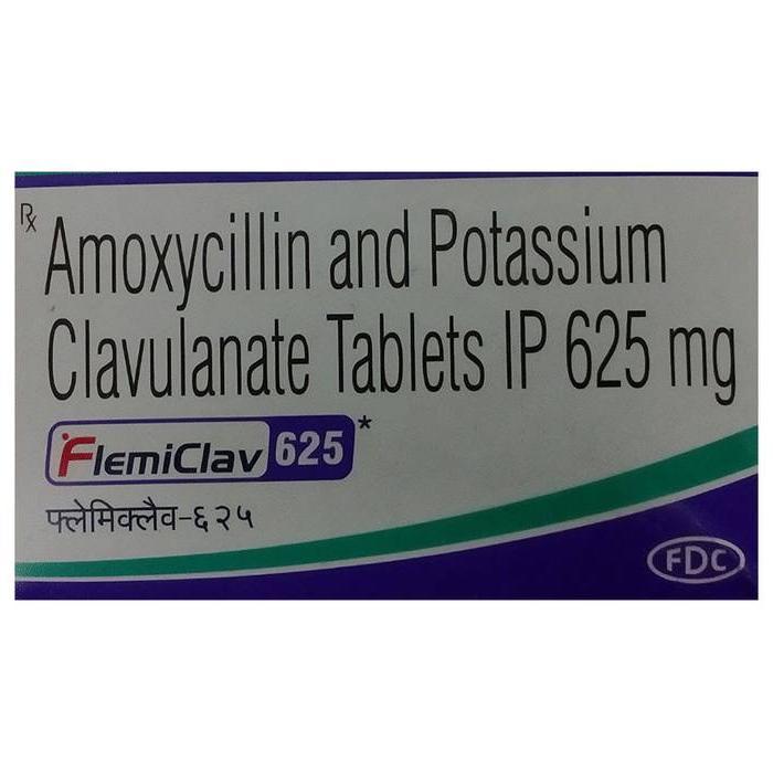 Flemiclav 625 Tablet 1