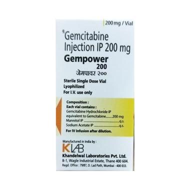 Gempower 200 Mg Injection 1