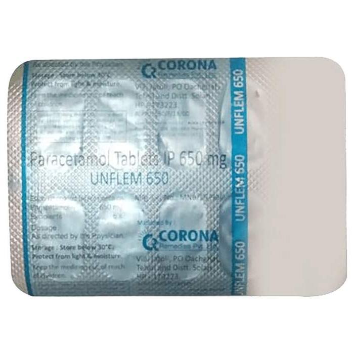 Unflem 650mg Tablet 1